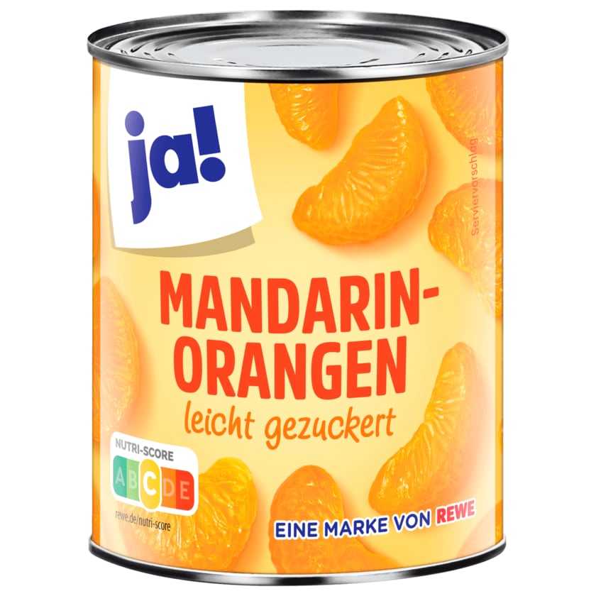 ja! Mandarin-Orangen 175g